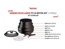 Tefal Ingenio Excellence Titanyum 6X Büyük Set 12 Parça