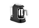 Korkmaz A862-01 Kahvekolik Aqua Siyah/Krom Otomatik Kahve Makinesi